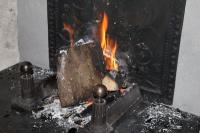 Paire de chenets