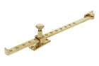 Entrebâilleur de fenêtre laiton poli 325 mm