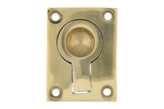 Luikring ongelakt messing B39xH 52xD 15mm