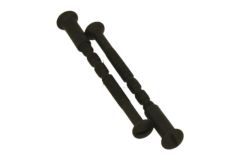 Set Patentbouten zwart. Max. lengte 60mm