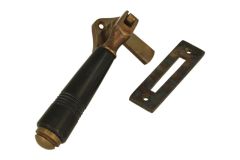 Loquet de fenêtre à battants laiton patiné bakélite (1908)