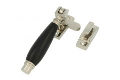 Loquet de fenêtre à battants (1928) laiton nickelé bakélite