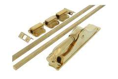 Espagnoletsluiting ongelakt messing (1926-1928)