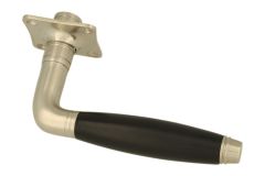 1/2 poignée de porte réversible nickel satiné (1929)