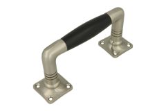 Handgreep Tonmodel 400 serie matnikkel ebbenhout