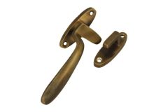 Raamboom dudok messing verouderd rechtswijzend