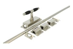 Krukespagnolet raam messing vernikkeld ebbenhout (1926)