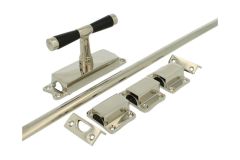 Krukespagnolet raam messing vernikkeld ebbenhout (1918)