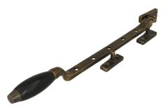 Raamuitzetter (1932) messing verouderd bakeliet 315mm