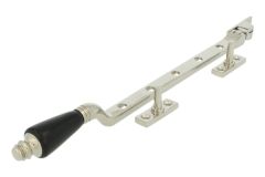 Raamuitzetter sierlijk model messing vernikkeld bakeliet