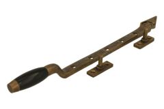 Raamuitzetter (1932) strak model messing verouderd bakeliet