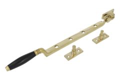 Raamuitzetter Tonmodel 400 serie ongelakt messing 335mm