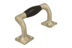 Schuifraamgreep 115mm (1932) verkropt matnikkel