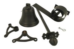 Trekbel set messing poedercoat (1900)