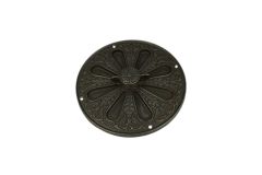 Grille d'aération en fonte Ø220 mm