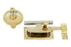 Vrij-bezet ongelakt messing 70x39mm