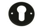 Rosace à cylindre Ø 50 mm en noire peinture électrostatique