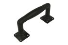 Handgreep Tonmodel 400 serie zwart poedercoat ebbenhout